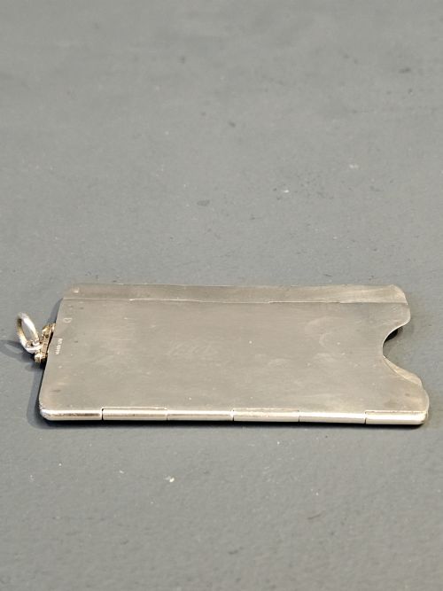 Rare Silver Collapsible Calling Card Case