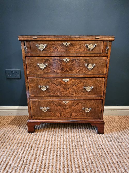 Small Walnut Bachelors Chest