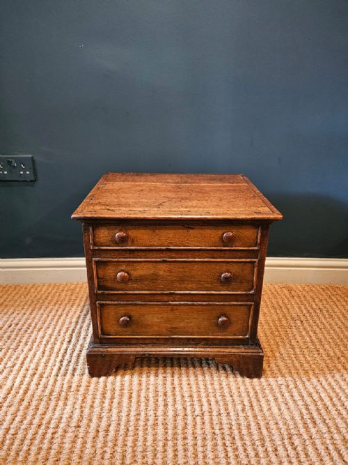 George II Oak Box Coffer