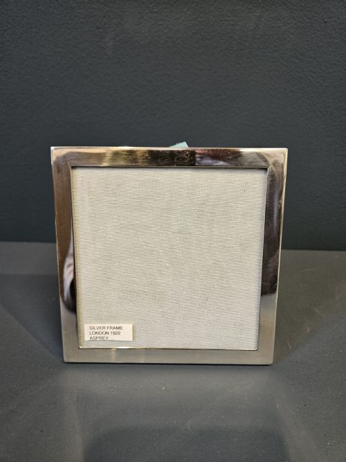 George V Period Asprey Silver Photo Frame