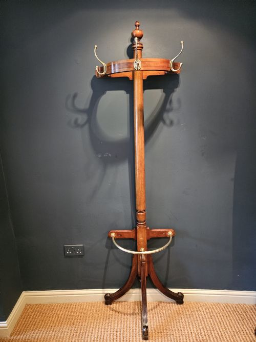 Superb Walnut Hall Stand in the Manner of Shoolbred