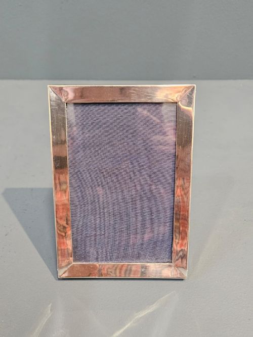 George V Polished Silver Photo Frame