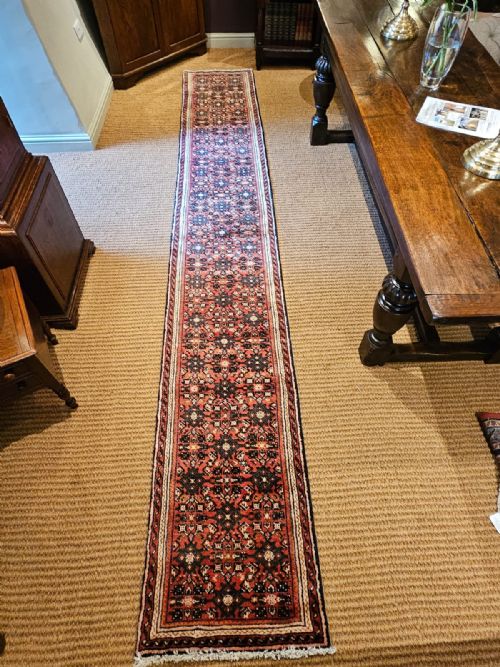 12 Foot Pure Wool Runner Rug