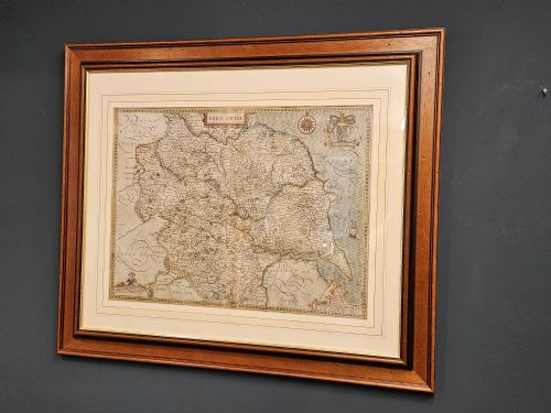 Early Speeds Map of Yorkshire
