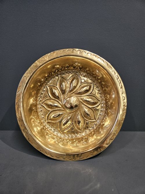 Superb 17th Century Alms Dish