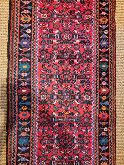 10' 6 PURE WOOL RUNNER RUG - ADDITIONAL PHOTO 1