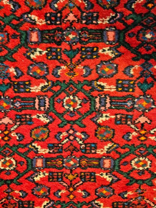 10' 6 PURE WOOL RUNNER RUG - ADDITIONAL PHOTO 3