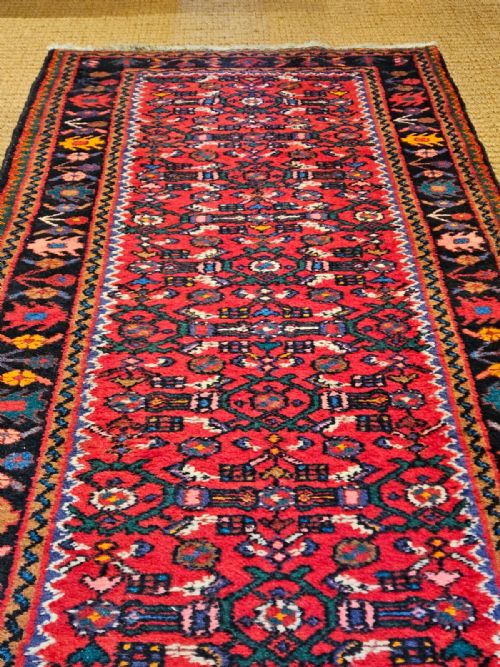 10' 6 PURE WOOL RUNNER RUG - ADDITIONAL PHOTO 6