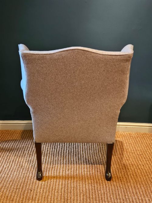 GEORGE III WING BACK ARM CHAIR - ADDITIONAL PHOTO 4