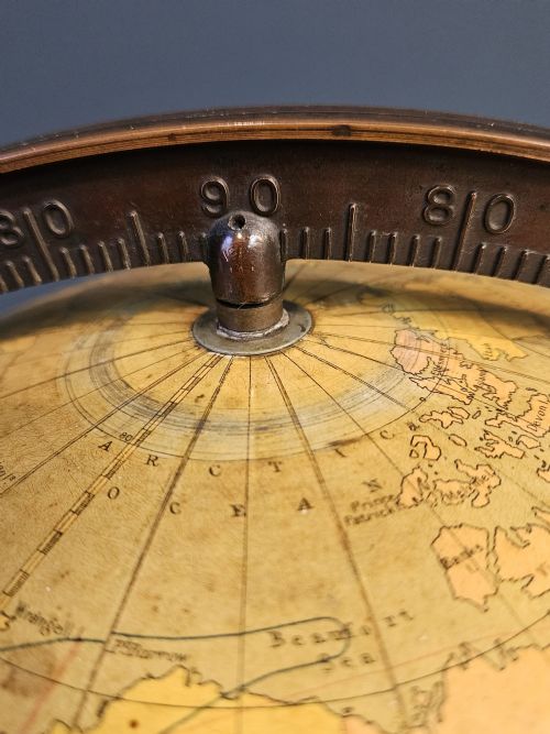 1930'S 12 FLOOR STANDING GLOBE - ADDITIONAL PHOTO 7