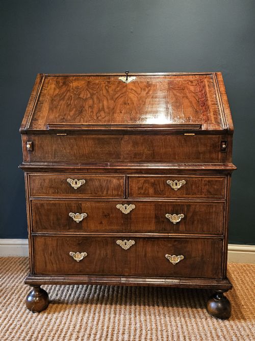 George I Walnut Bureau