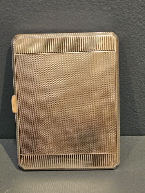 55 TROY OUNCE GEORGE V SILVER CIGARETTE CASE - ADDITIONAL PHOTO 3