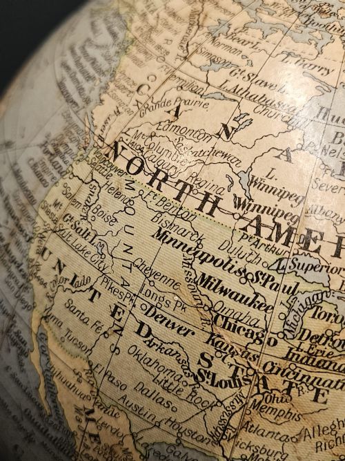 10 GEOGRAPHIA PAPER MACHE GLOBE - ADDITIONAL PHOTO 7