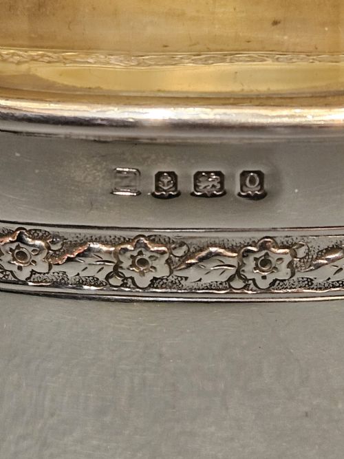 SILVER AND CRYSTAL HIP FLASK - ADDITIONAL PHOTO 4
