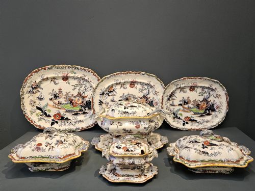Superb Ashworths Ironstone Serving Set