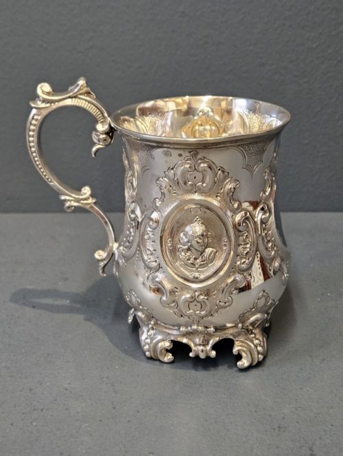 Superb Victorian Silver Mug