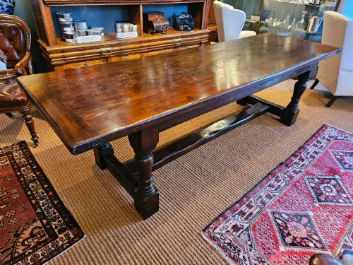 George III 8 Seater Oak Refectory Table