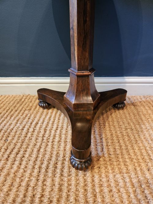 REGENCY ROSEWOOD LOW OCCASIONAL TABLE - ADDITIONAL PHOTO 2