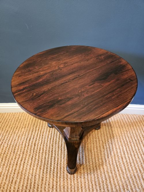 REGENCY ROSEWOOD LOW OCCASIONAL TABLE - ADDITIONAL PHOTO 5