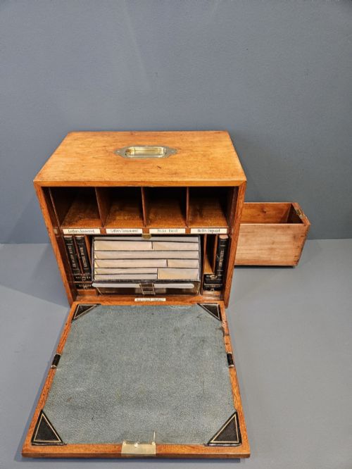Victorian Portable Stationery and Writing Box