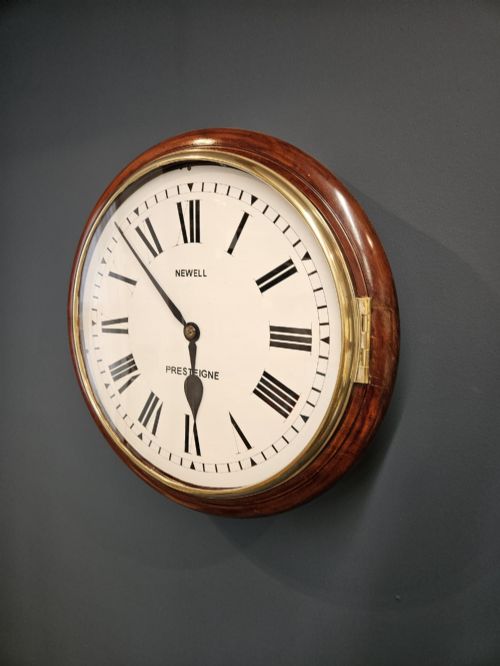 VICTORIAN 16 DIAL FUSEE WALL CLOCK - ADDITIONAL PHOTO 1