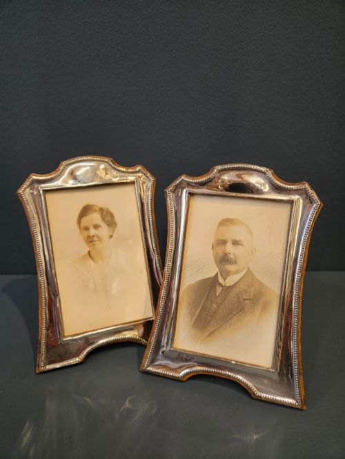 Pair of George V Silver Photo Frames