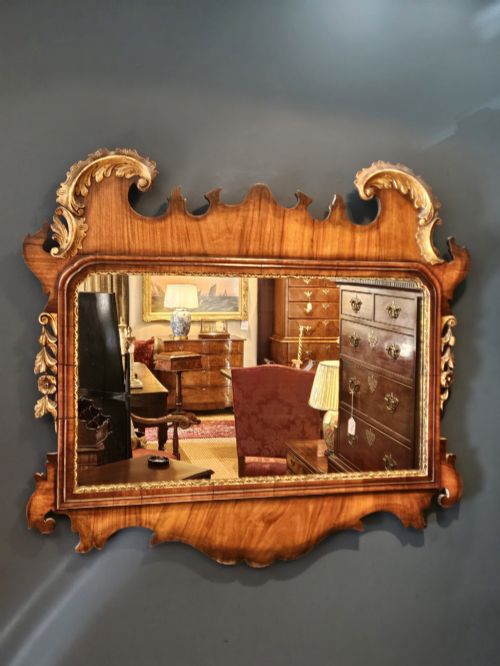 GEORGE III STYLE LANDSCAPE MIRROR