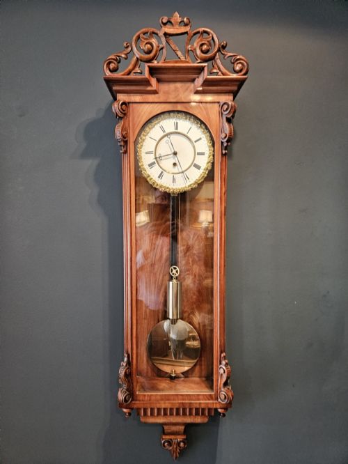 Superb Victorian Single Weight Vienna Regulator