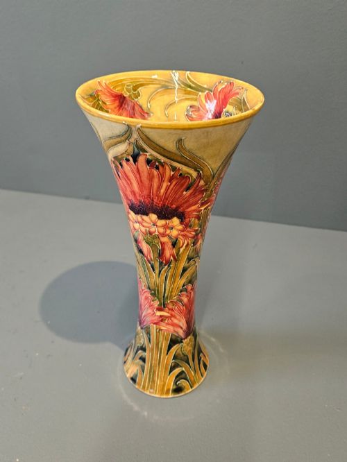 Early Moorcroft Cornflower Vase