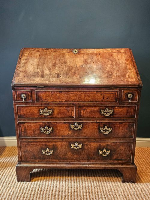 George I Walnut Bureau