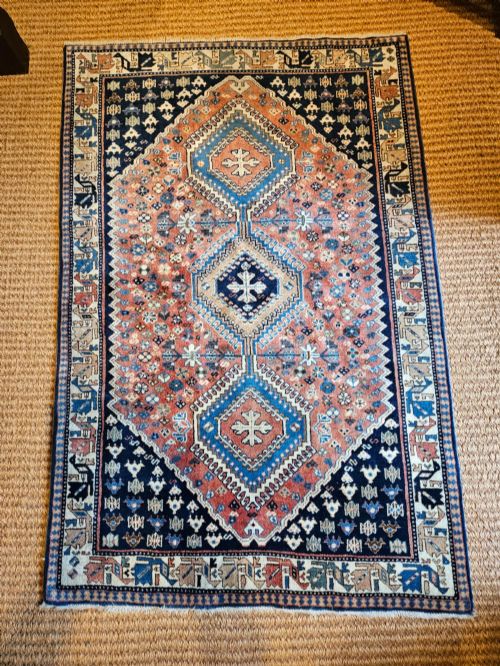 Hand Knotted Qashqai Pure Wool Rug