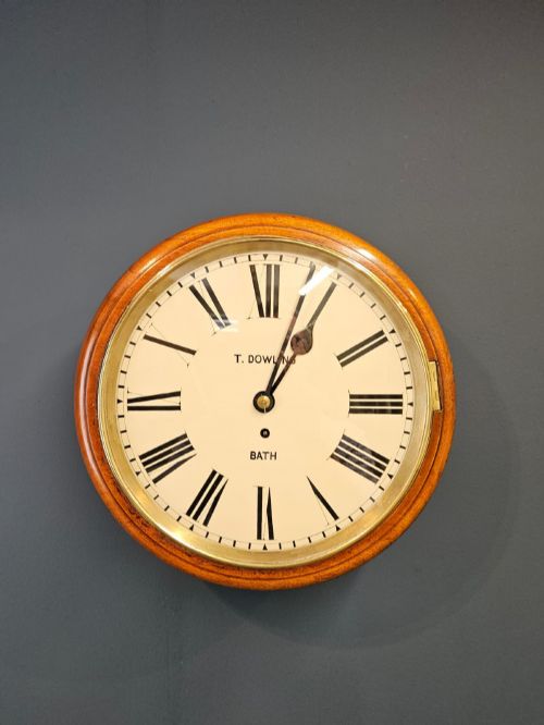 Victorian Fusee Dial Clock