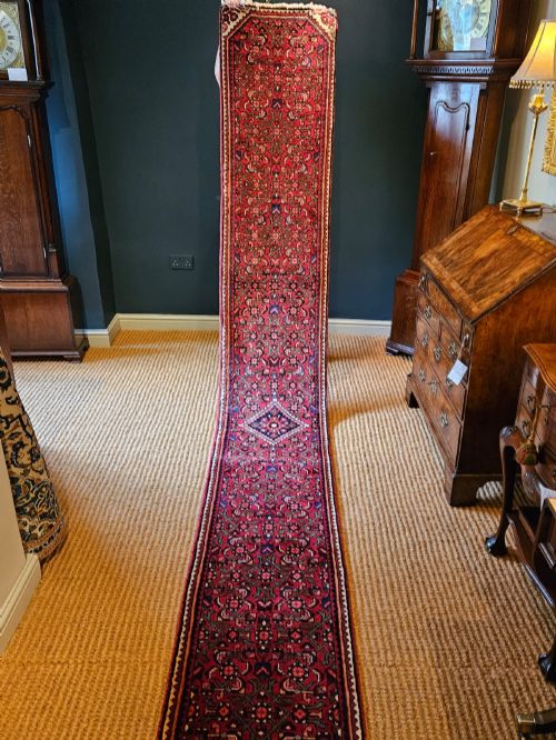 PURE WOOL 14' RUNNER RUG - ADDITIONAL PHOTO 1