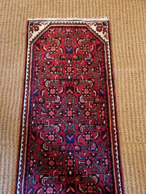 PURE WOOL 14' RUNNER RUG - ADDITIONAL PHOTO 4