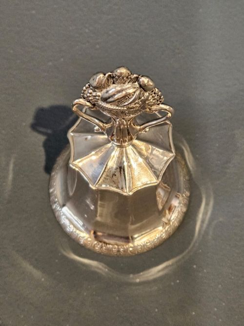 VICTORIAN SILVER TABLE BELL - ADDITIONAL PHOTO 1