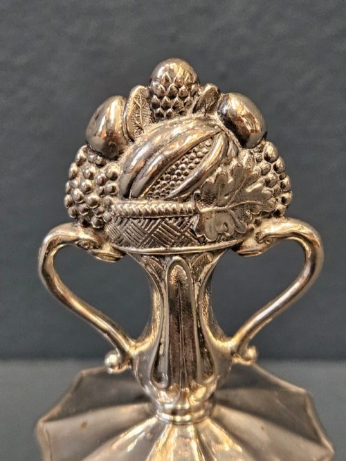 VICTORIAN SILVER TABLE BELL - ADDITIONAL PHOTO 2