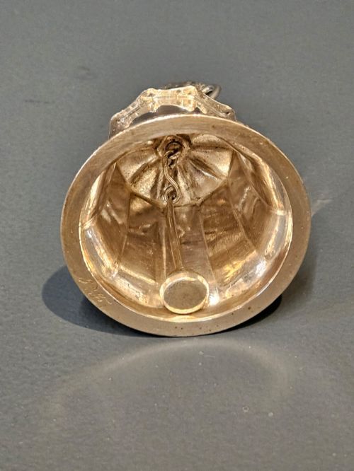 VICTORIAN SILVER TABLE BELL - ADDITIONAL PHOTO 4