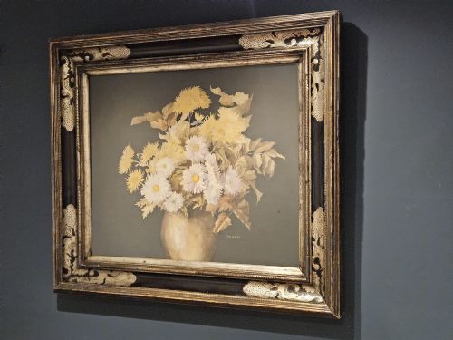 Original Watercolour Painting in Oriental Style Frame by Eva Savory