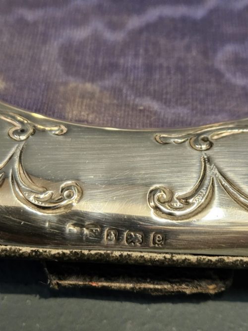 EDWARDIAN SILVER REYNOLDS ANGELS PHOTO FRAME - ADDITIONAL PHOTO 4