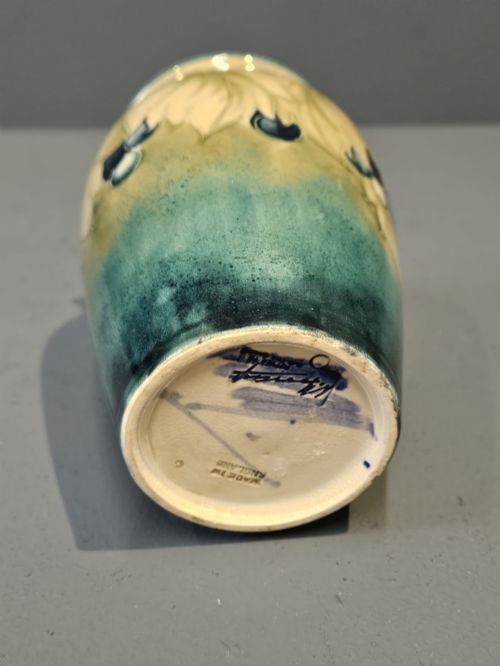 MOORCROFT LEAF AND BERRIES CELADON VASE - ADDITIONAL PHOTO 4