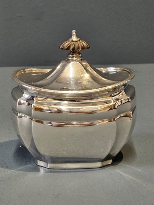 Victorian Silver Tea Caddy