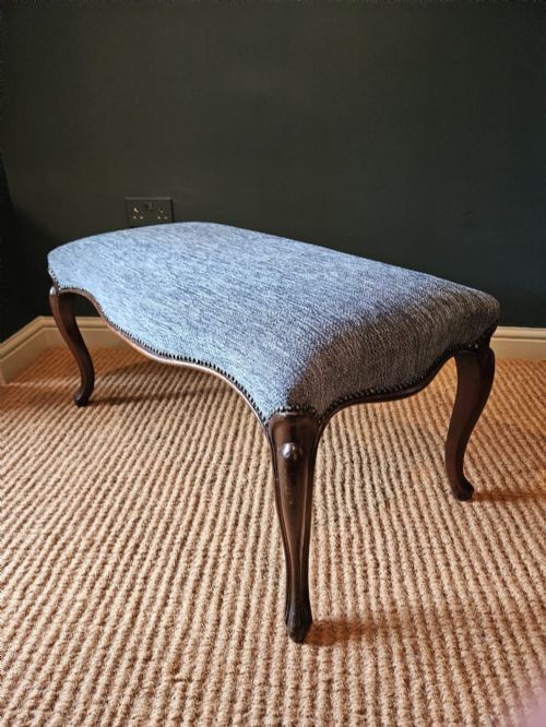 Victorian Sabre Leg Double Stool
