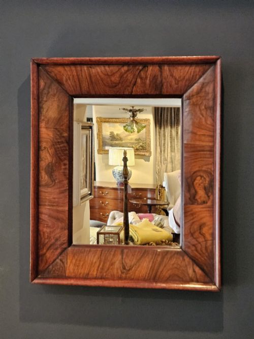 Regency Rosewood Cushion Frame Mirror