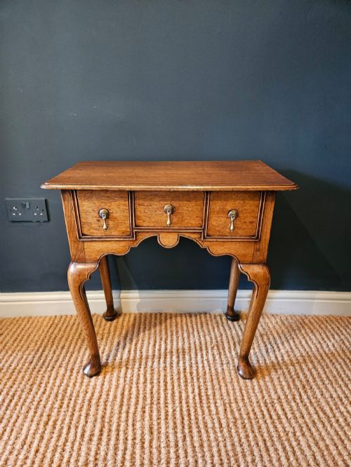 Very Small Proportioned George II Oak Low Boy