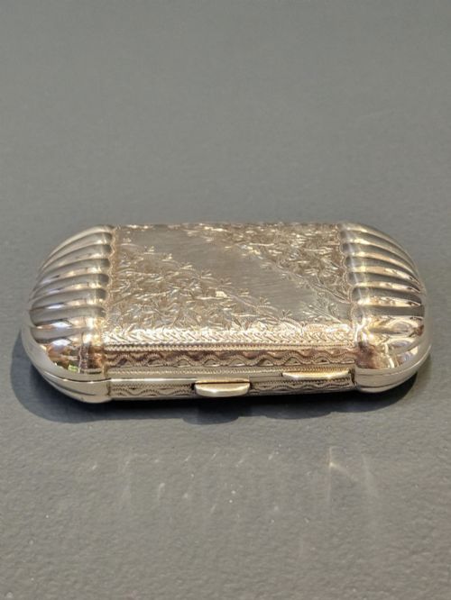 Victorian Silver Ladies Cheroot Case