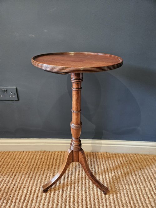 George III Mahogany Candle or Wine Table