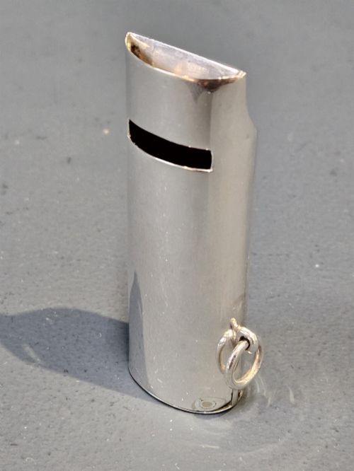 Victorian Chester Silver Vesta and Whistle