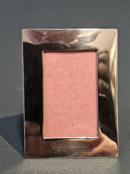 Edwardian Small Plain Silver Photo Frame