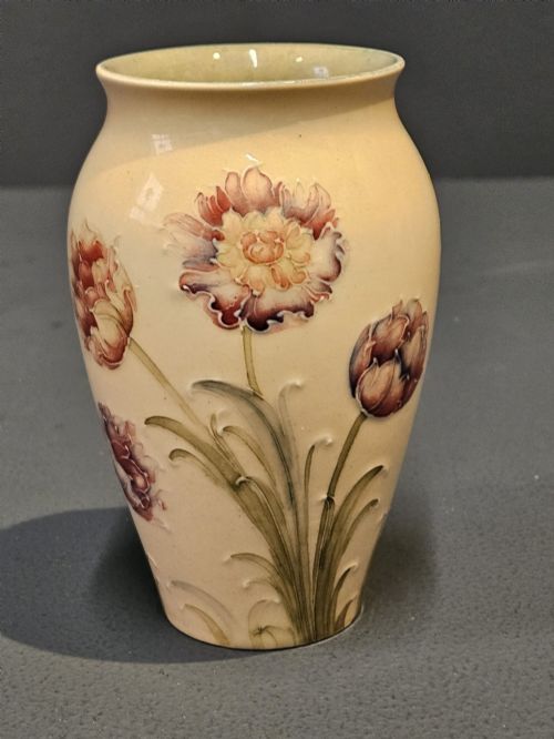 Rare Moorcroft for Liberty's Pink Cornflower Vase
