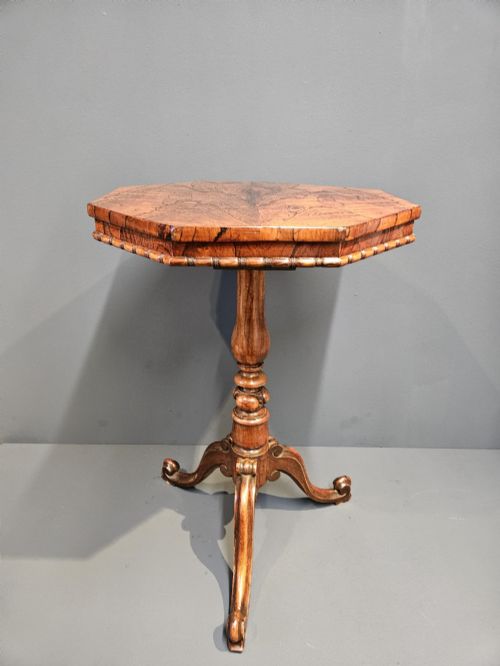 William IV Rosewood Octagonal Occasional Table